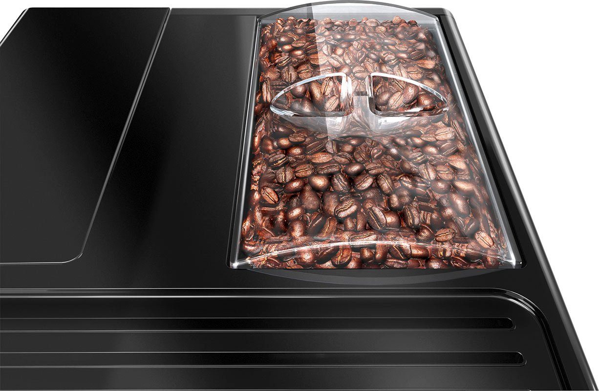 Melitta Kaffeevollautomat Solo® E950-201, schwarz, Perfekt für Café crème & Espresso, nur 20cm breit