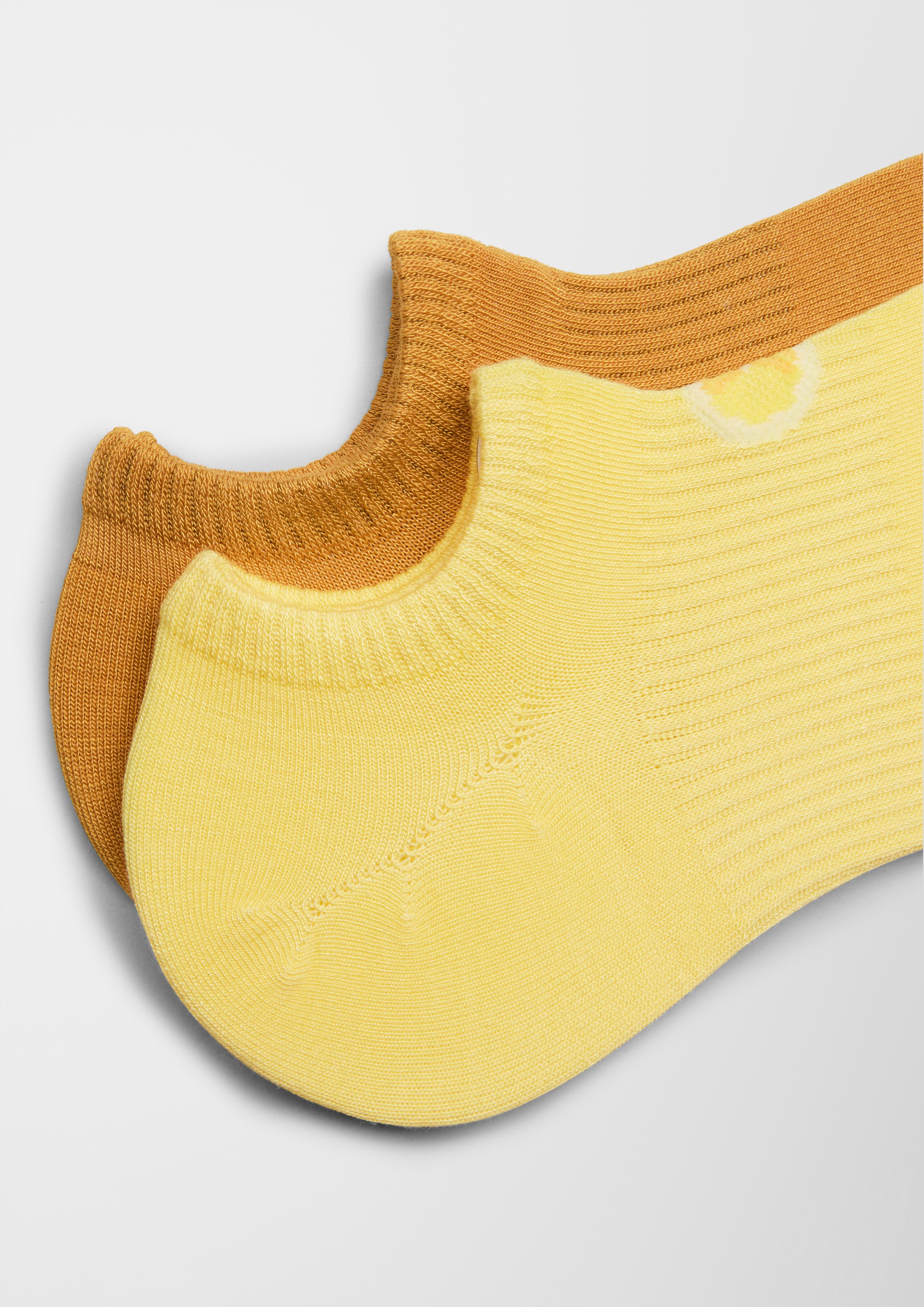 Doppelpack Sneakersocken mit Stickerei  6007866-1700