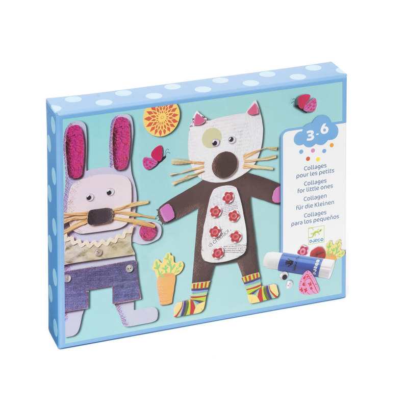 Coffret Collages des petits Djeco