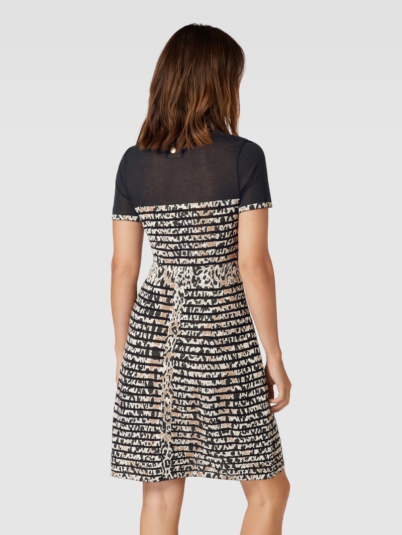 Minikleid mit Animal-Print - 50 Jahre Jubiläumskapsel in schwarz