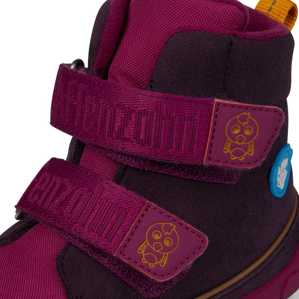Affenzahn Winterstiefel Vegan Comfy Vogel mit Membran Klett