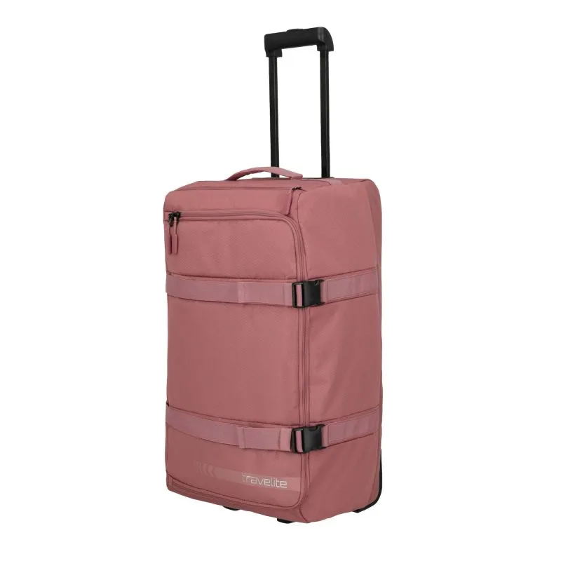 Travelite KICK OFF Rollenreisetasche L - Rosé