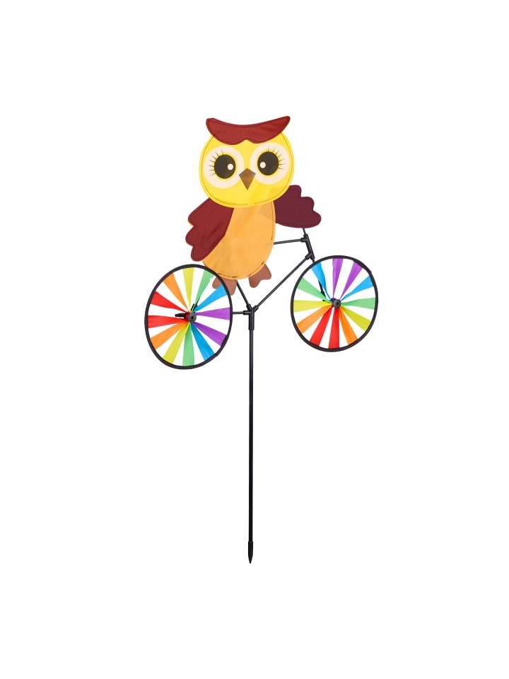 relaxdays Windrad Eule in Bunt günstig kaufen onesize