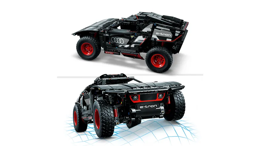 LEGO Technic 42160 Audi RS Q e-tron, ferngesteuertes RC-Auto-Spielzeug