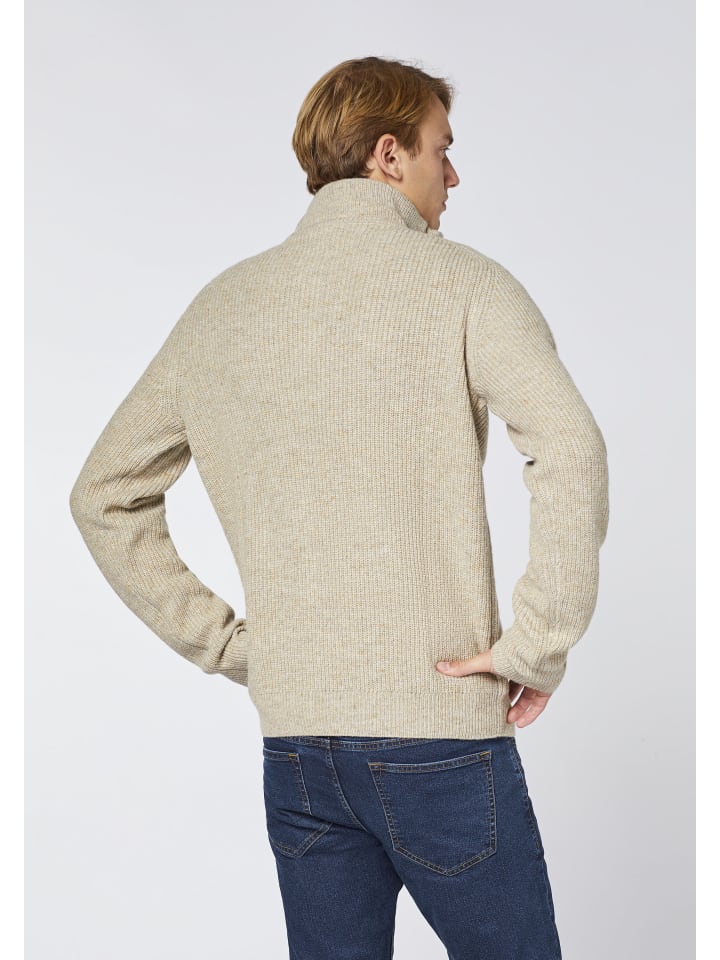 Polo Sylt Strickpullover in Sandfarben günstig kaufen