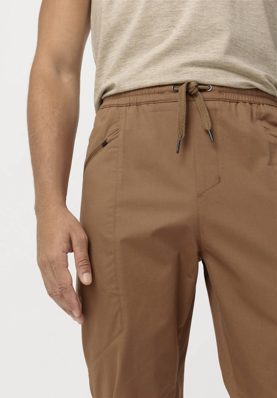 Outdoor-Joggpants aus Bio-Baumwolle