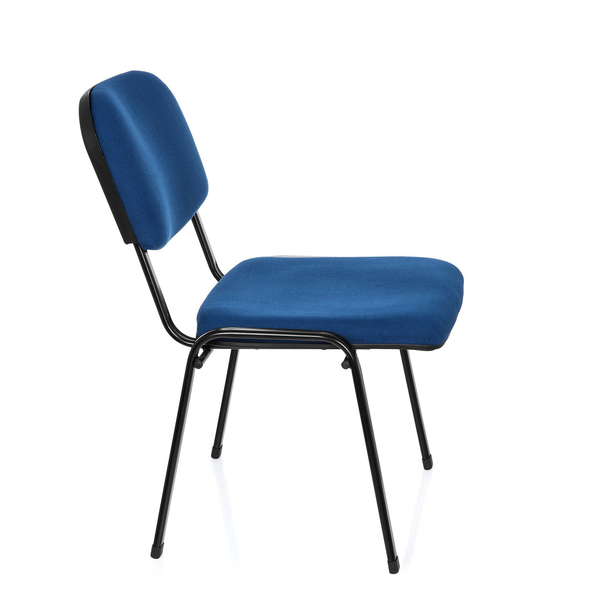 hjh OFFICE 4-Fußstuhl Vierfußstuhl XT 600 XL Stoff, Besucherstuhl Stuhl