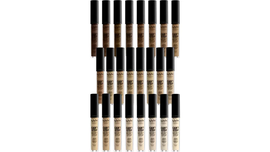 NYX PROFESSIONAL MAKEUP Can't Stop Won't Stop Contour Concealer 3.5 ml 04 - Light Ivory