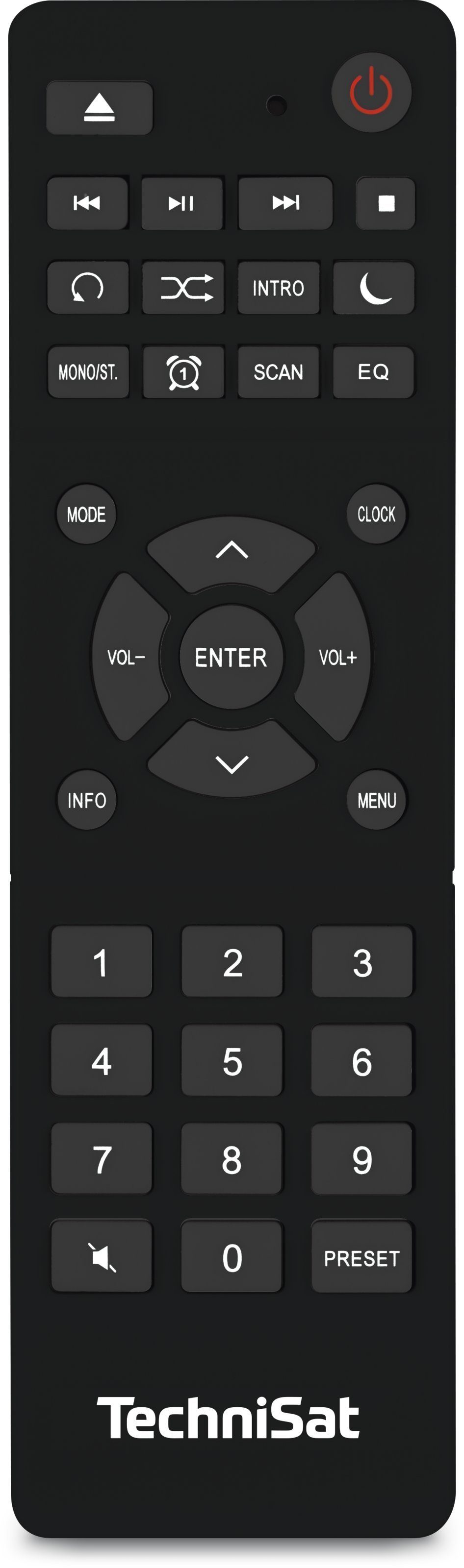TechniSat DIGITRADIO 371 CD BT Digitalradio (DAB) (Digitalradio (DAB), UKW, 10,00 W, CD-Player, Bluetooth, Radiowecktimer, Inklusive Fernbedienung)