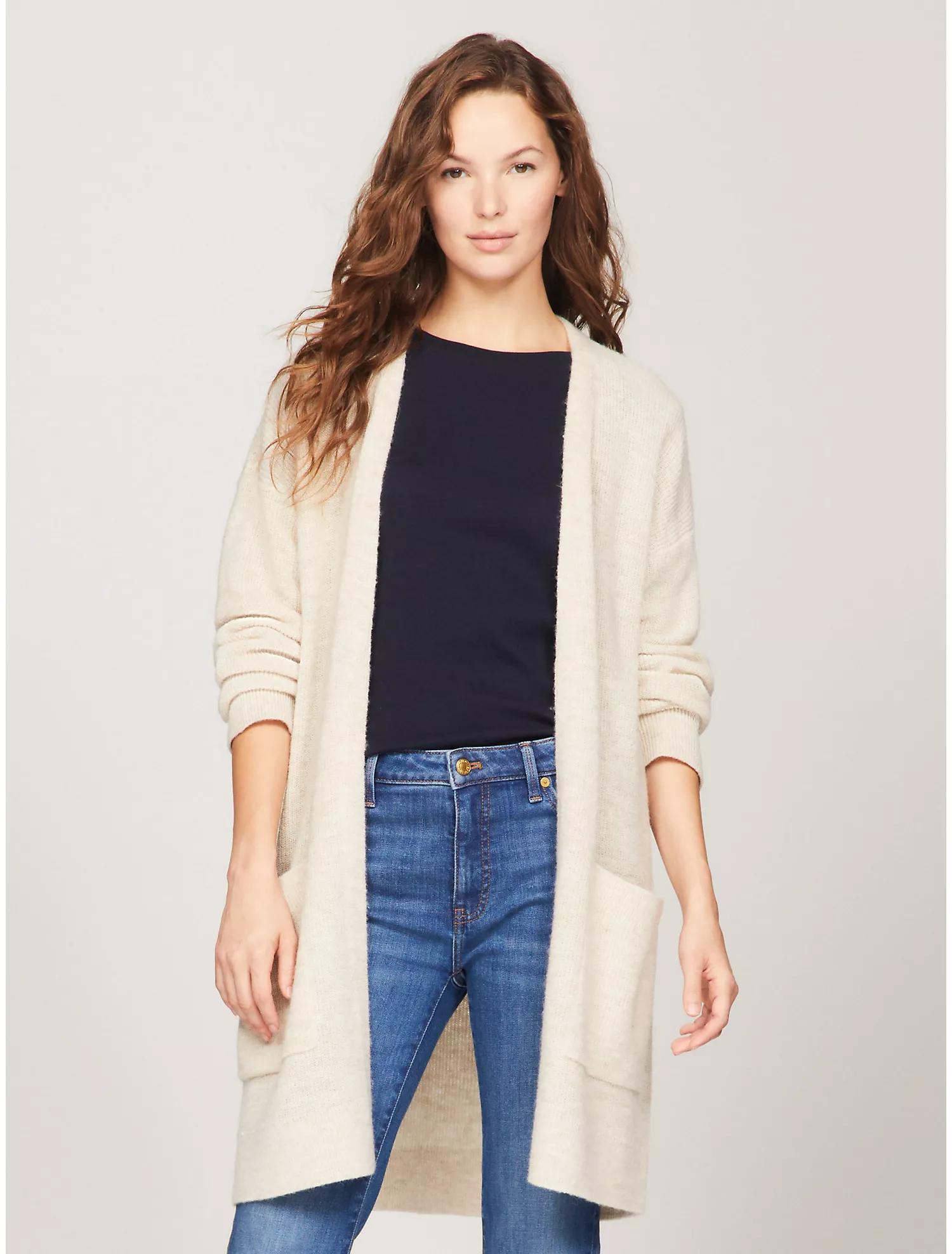 Long Open Cardigan