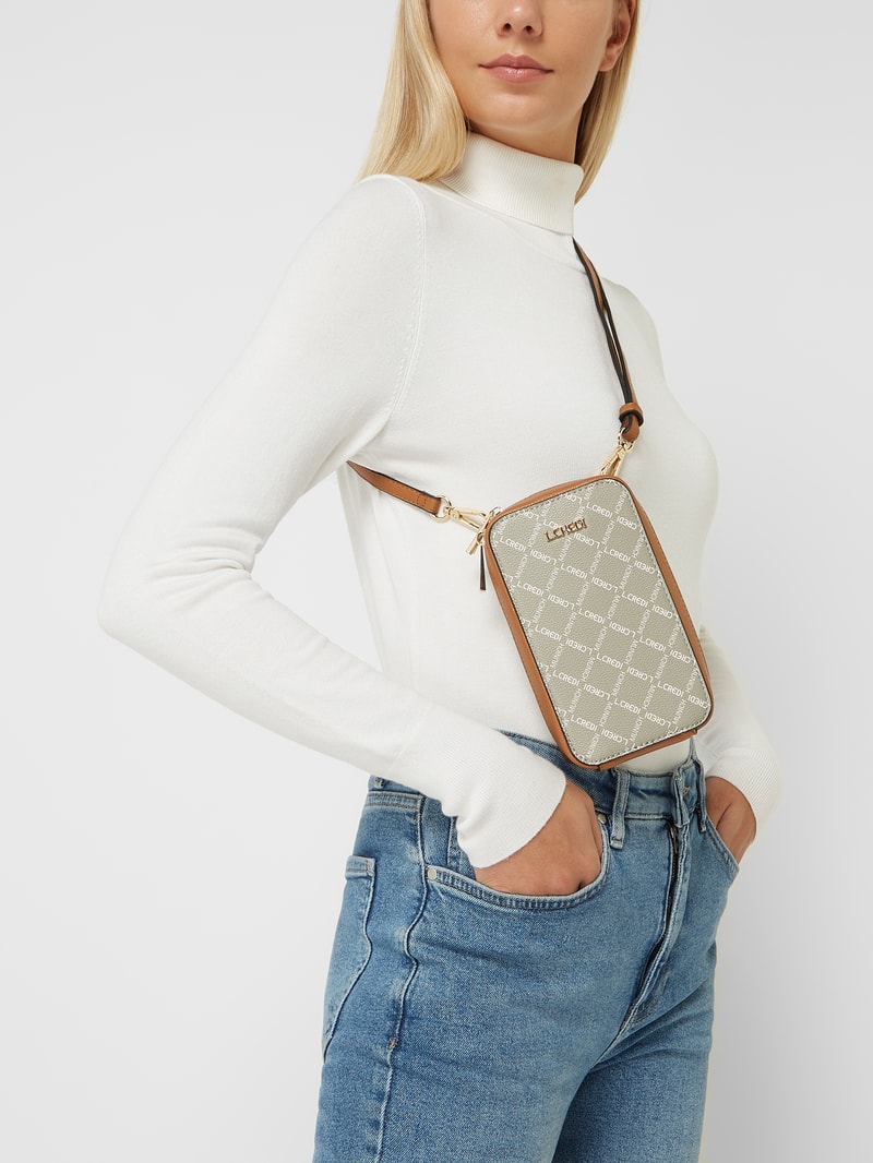 Handytasche in Leder-Optik Modell 'Filiberta' in stein