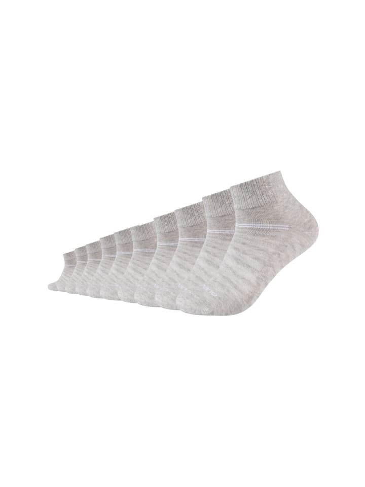 camano Kurzsocken Mesh Ventilation 10er Pack mesh ventilation in fog melange günstig kaufen