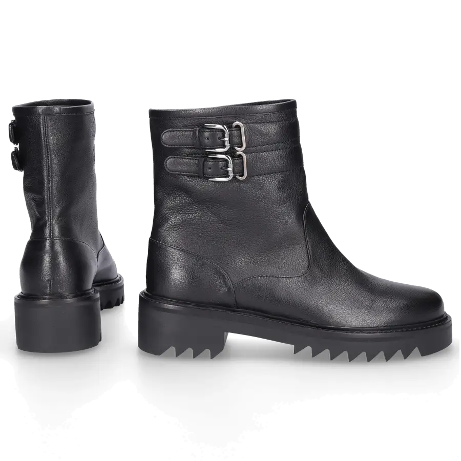 Aquazzura - Stiefeletten SUE Kalbsleder - schwarz