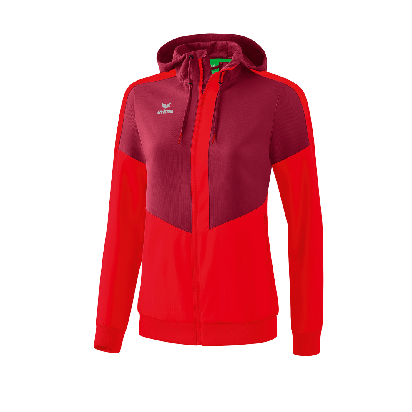 Erima Squad Präsentationsjacke Damen Rot