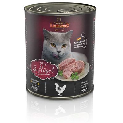 Sparpaket Leonardo Katzenfutter All Meat 24 x 800 g