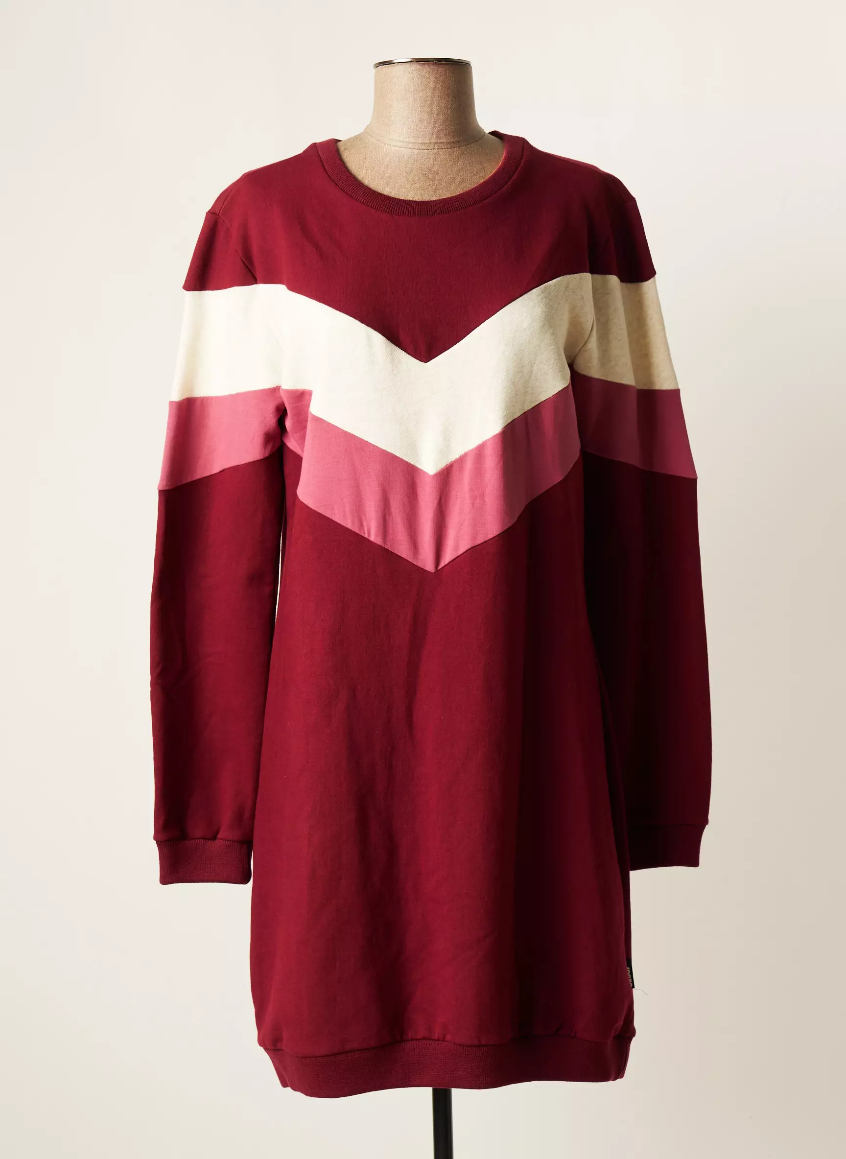 J Joy Robes Mi Longues Femme couleur rouge