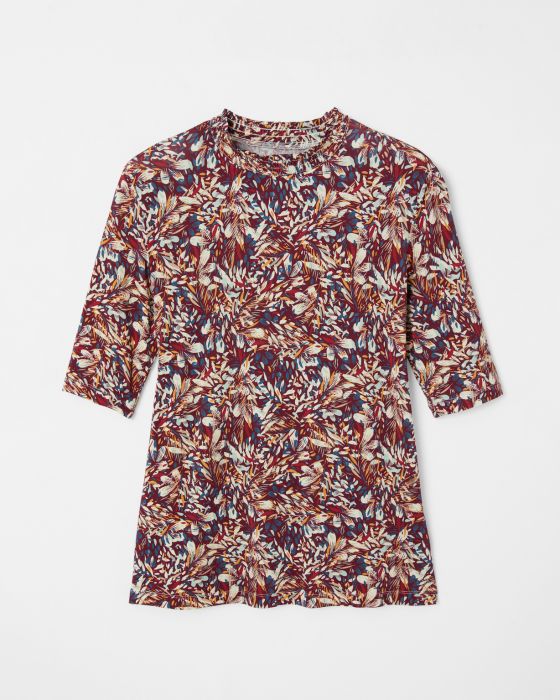 Tee-shirt fibres viscose stretch Lenzing(TM) EcoVero(TM)