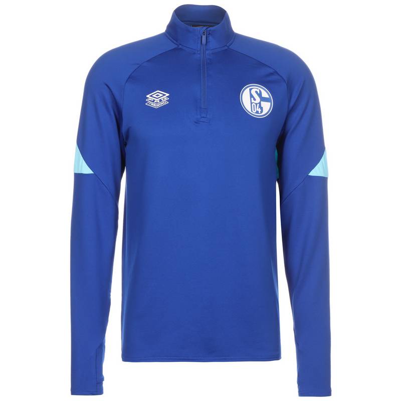 UMBRO FC Schalke 04 Half-Zip Funktionssweatshirt Herren