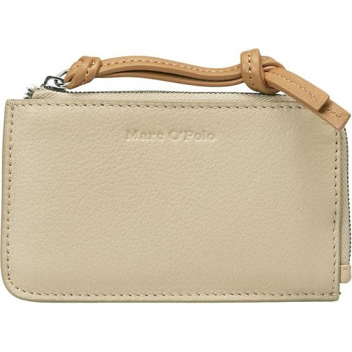 Marc O'Polo Zipper-Börse aus feingenarbtem Rindleder