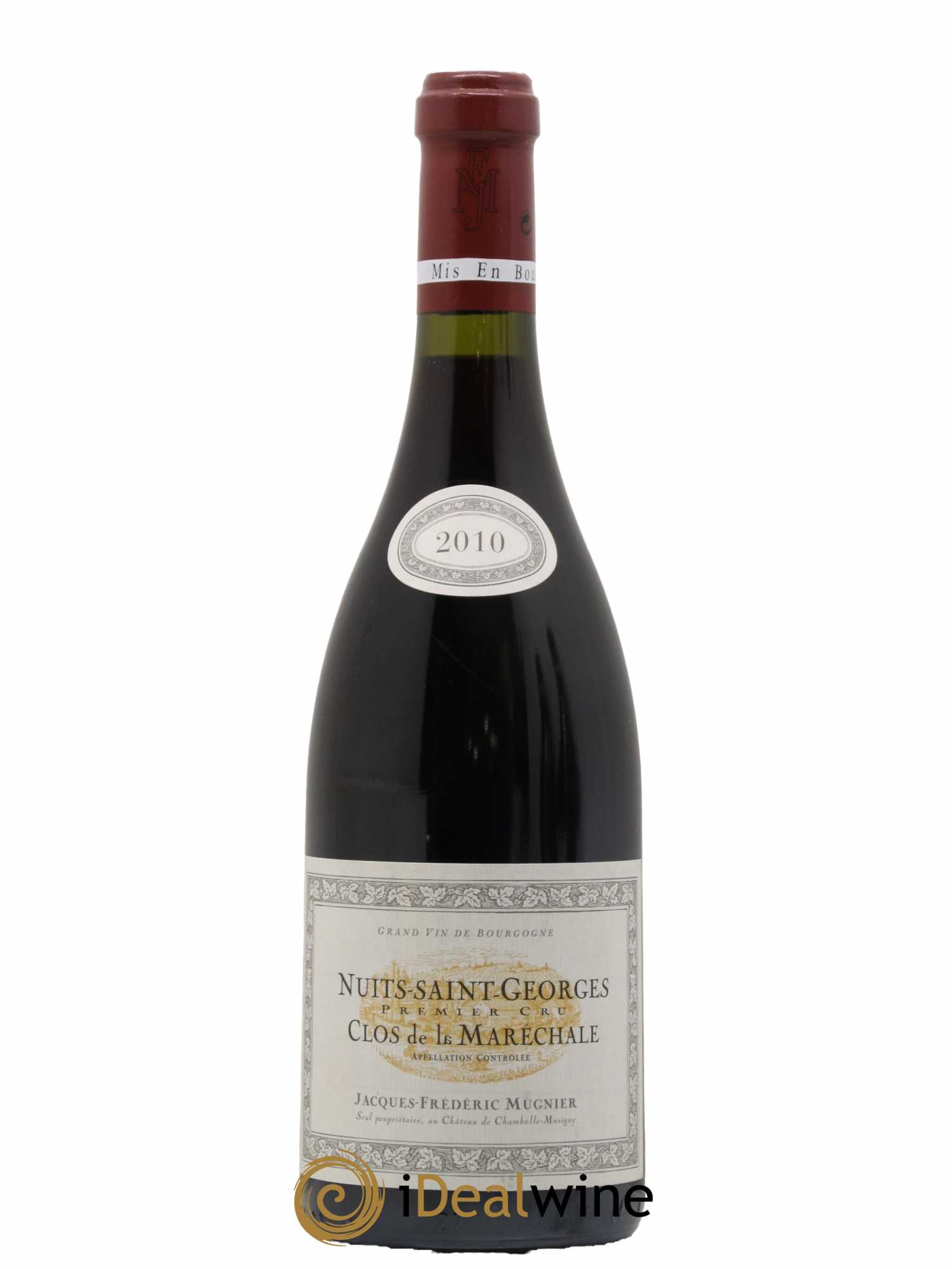 Nuits Saint-Georges 1er Cru Clos de La Maréchale Jacques-Frédéric Mugnier  2010 - Lot de 1 Bouteille