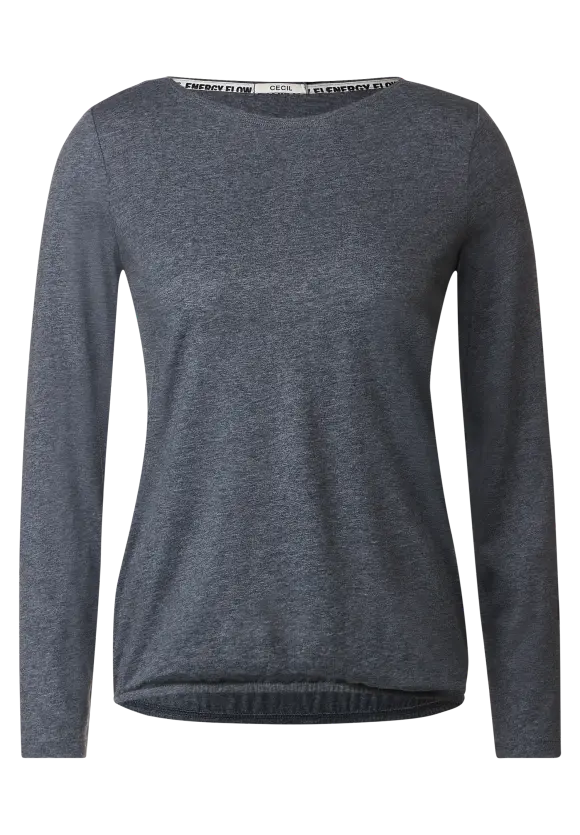 CECIL Langarmshirt mit Gummibund