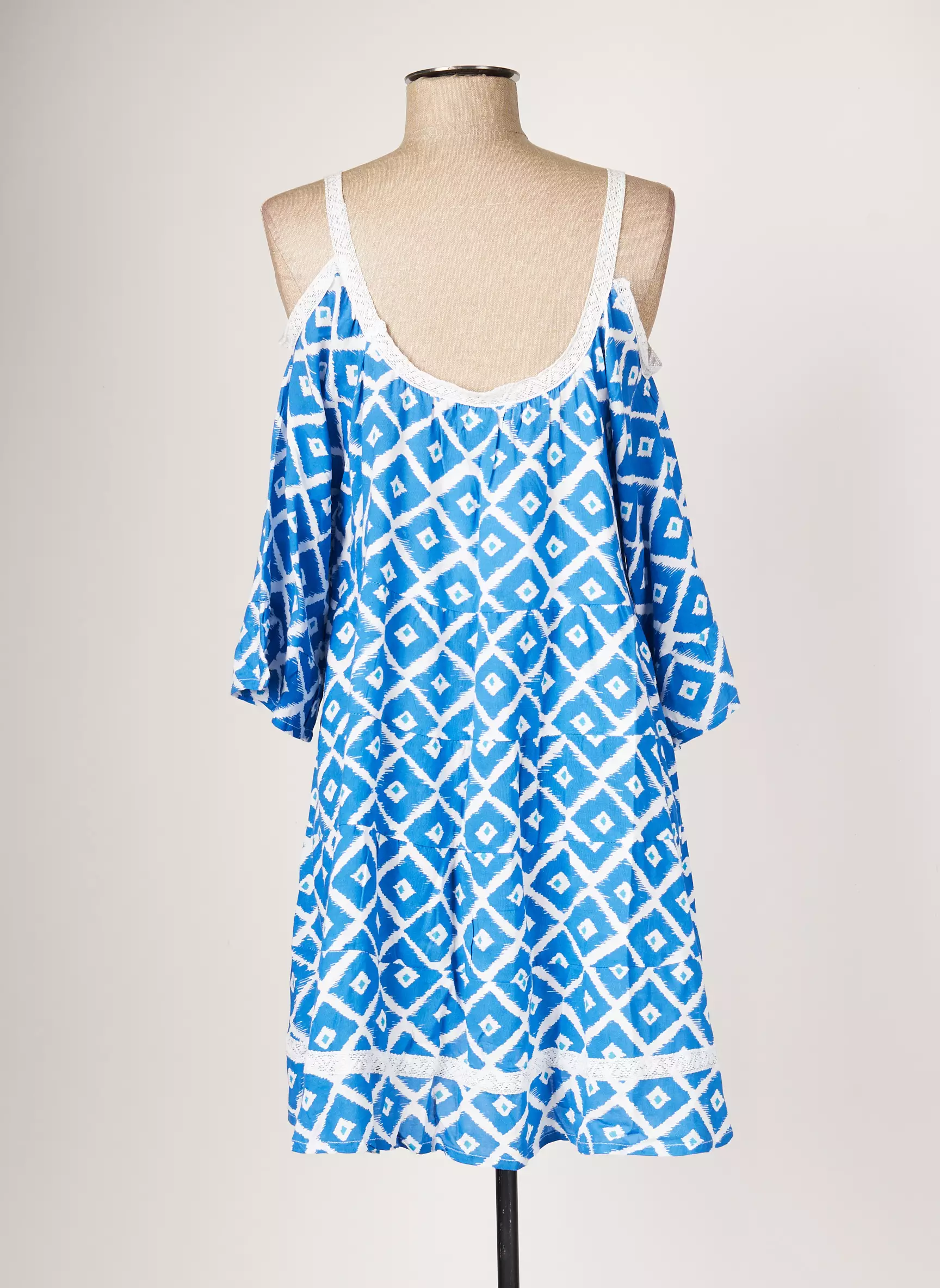 Bamboo S Robes Courtes Femme couleur bleu