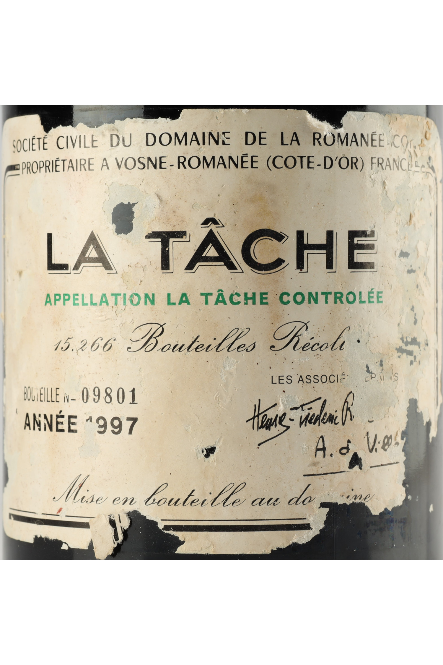 Domaine De La Romanee Conti 1997, La Tache