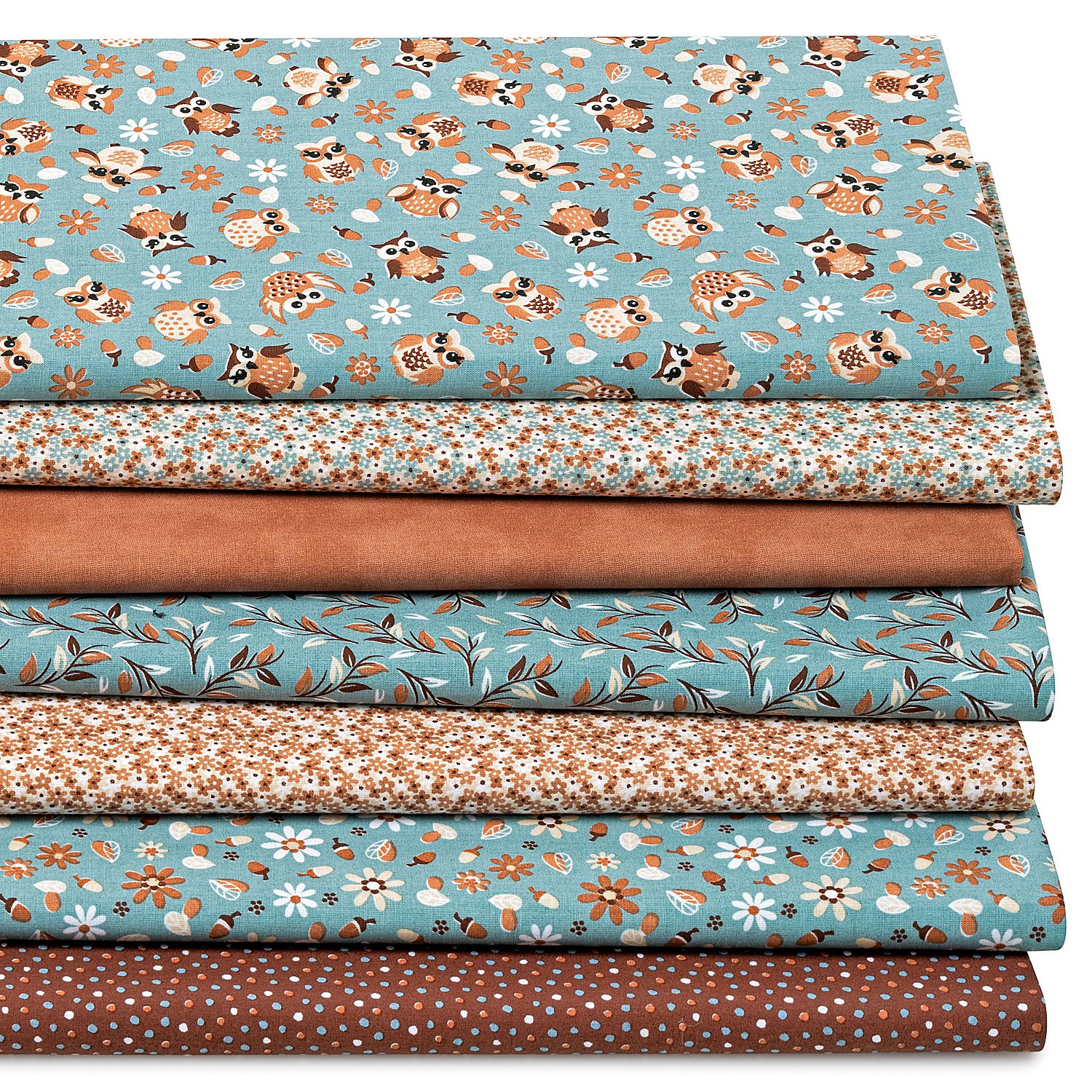 Patchwork- und Quiltpaket Happy Owls 