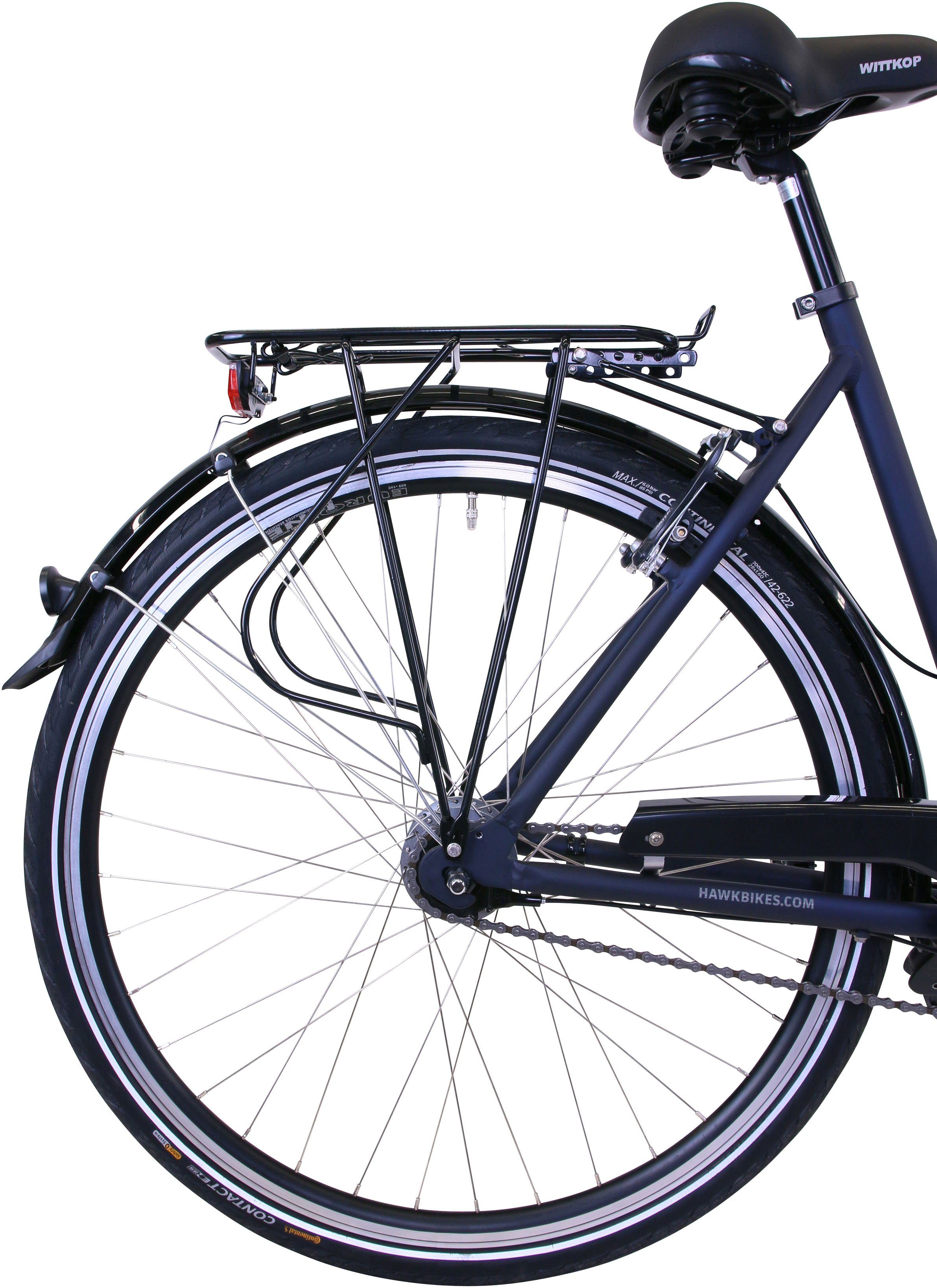 HAWK Bikes Cityrad Lady Deluxe, 7 Gang, Nabenschaltung