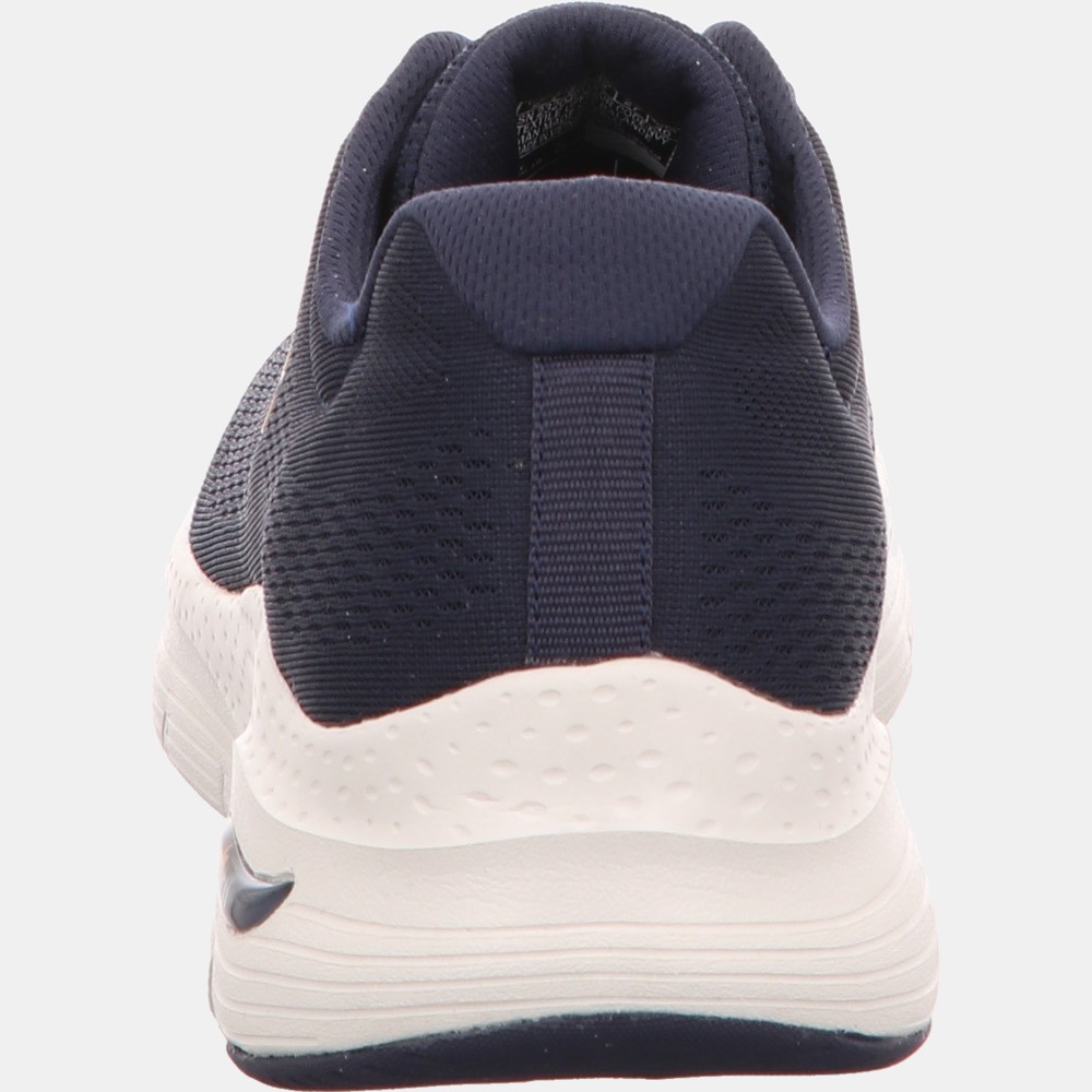SKECHERS Freizeit Schnürer blau Arch Fit