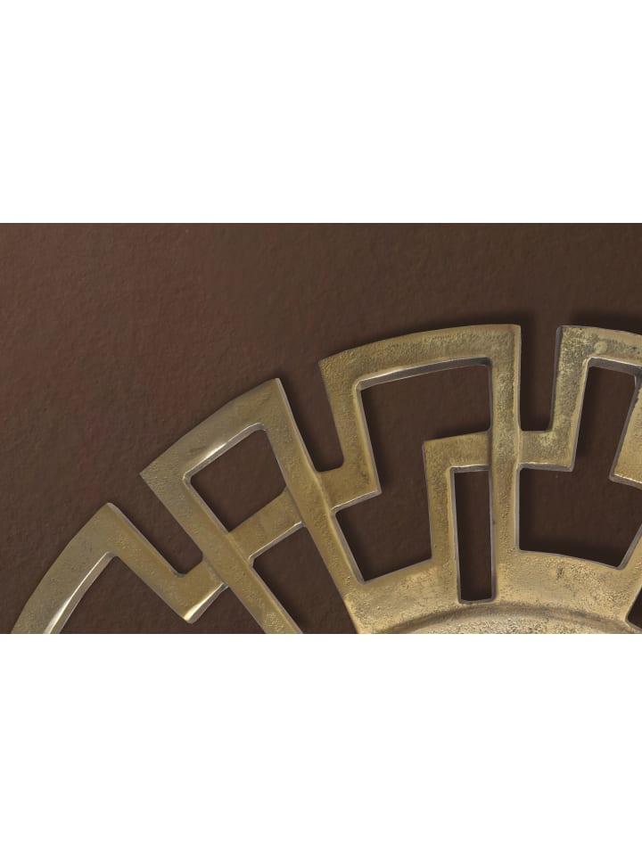 KADIMA DESIGN Wandspiegel Art déco 60 cm Metall Design Hängespiegel , Aluminium günstig kaufen onesize