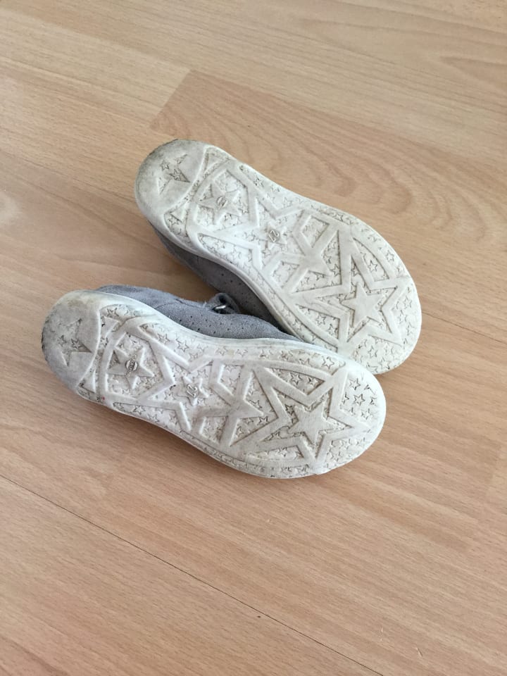 Richter Shoes Leder-Ballerinas in Grau günstig kaufen 27
