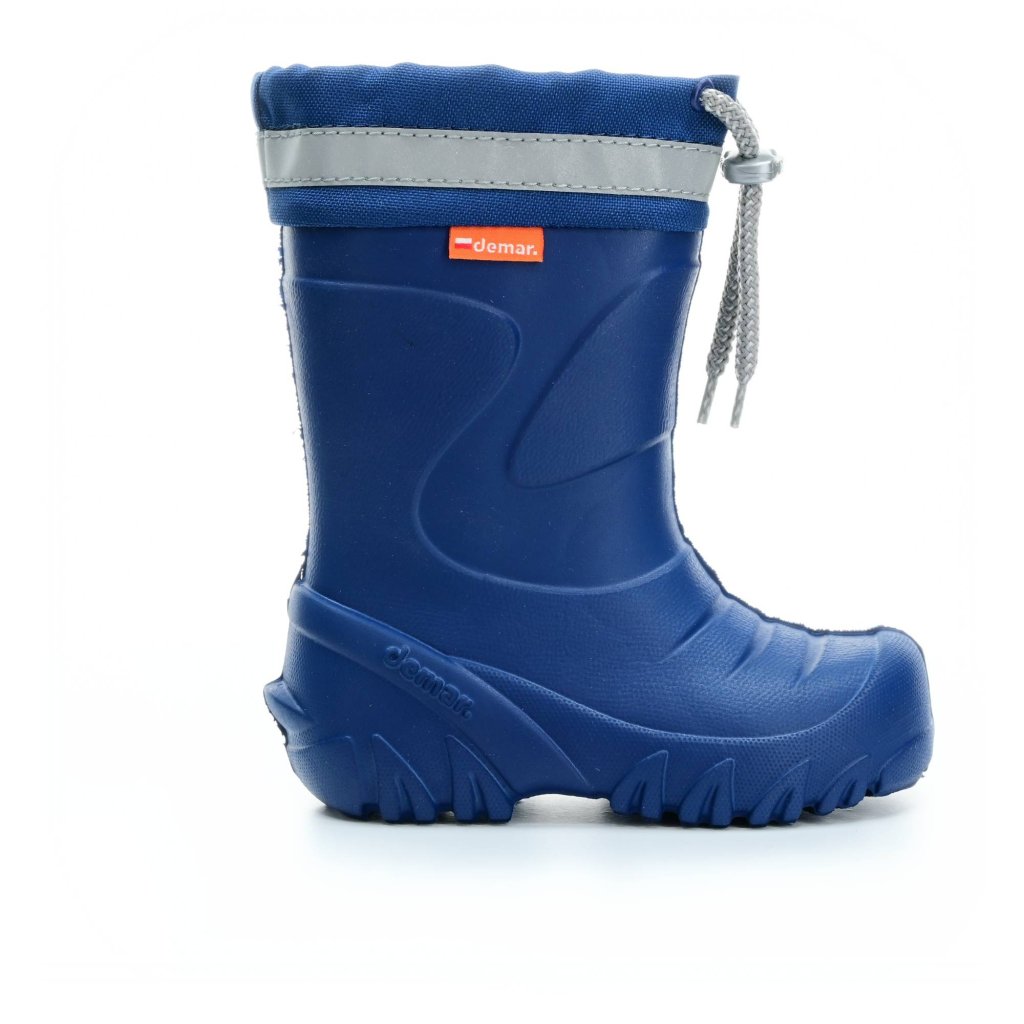 Demar Mammut Blau mit Wollfutter Gummistiefel