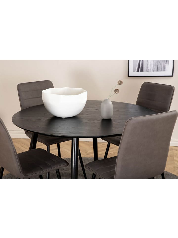 ebuy24 Essgruppe Dipp 30 (5-teilig) Grau 115 x 115 cm günstig kaufen onesize