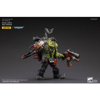 Warhammer 40k Actionfigur 1/18 Ork Kommandos Nob Nazbog 13 cm