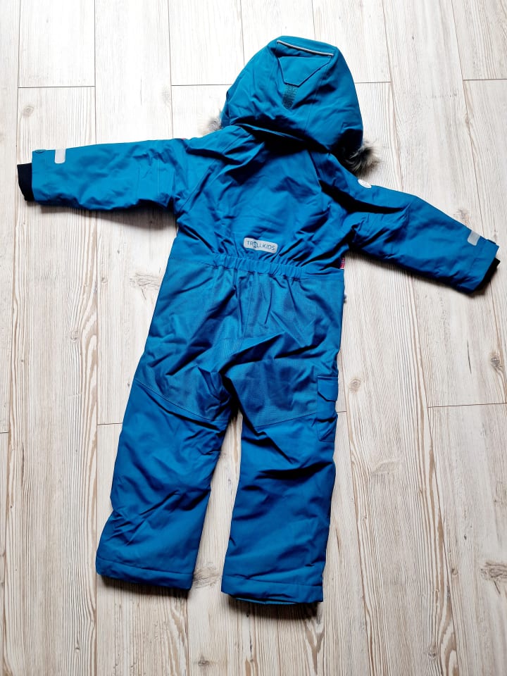 Trollkids Schneeanzug Kirkenes in petrol günstig kaufen 140