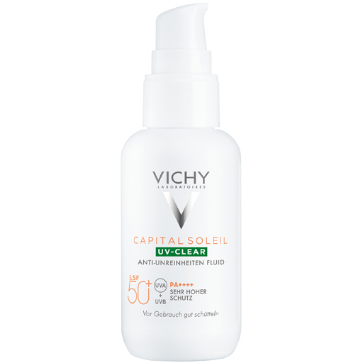VICHY CAPITAL Soleil UV-Clear LSF 50   40 ml  Flüssigkeit