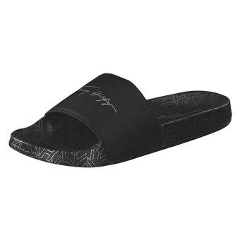 Tommy Hilfiger Pool Slide in schwarz