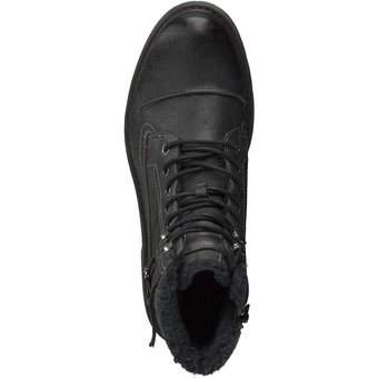 Mustang Schnür Boots in grau
