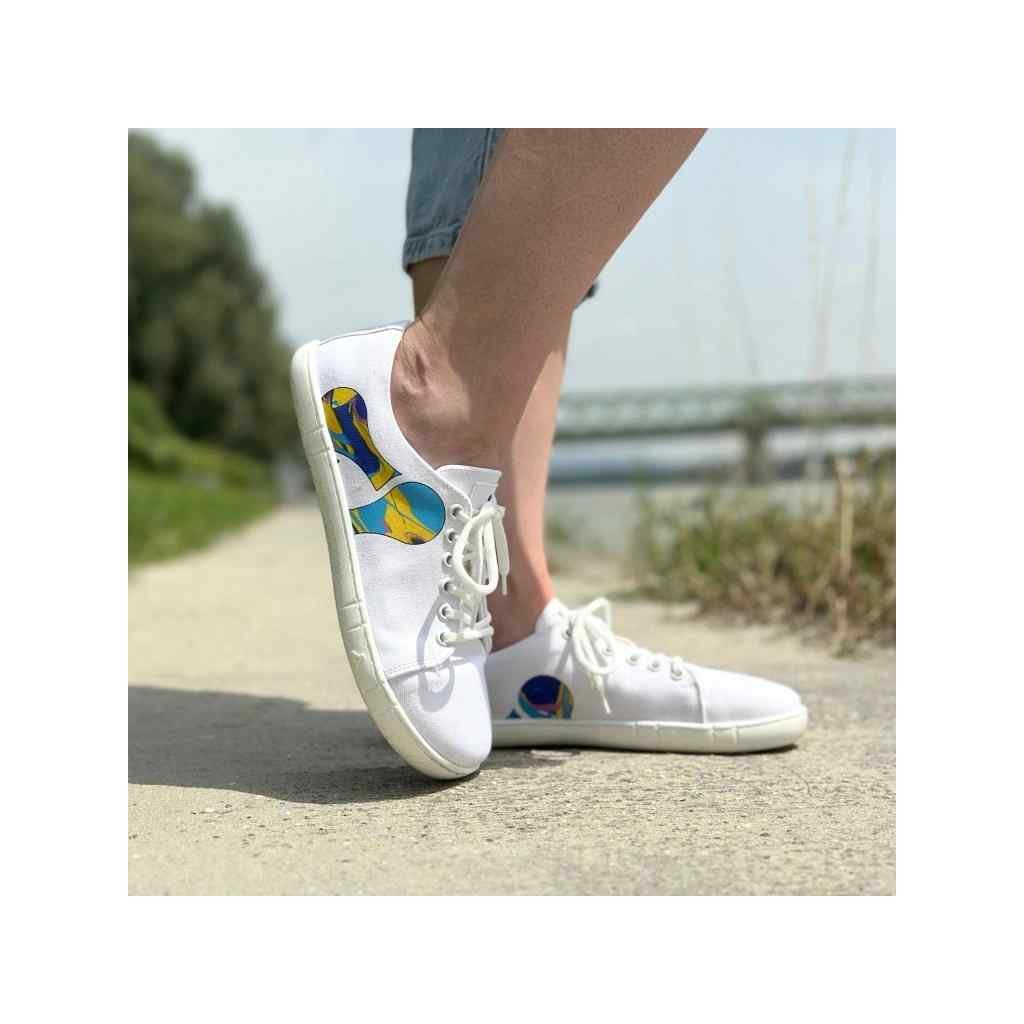 Antal ArtWalk PopSplash weiße Barfußschuhe