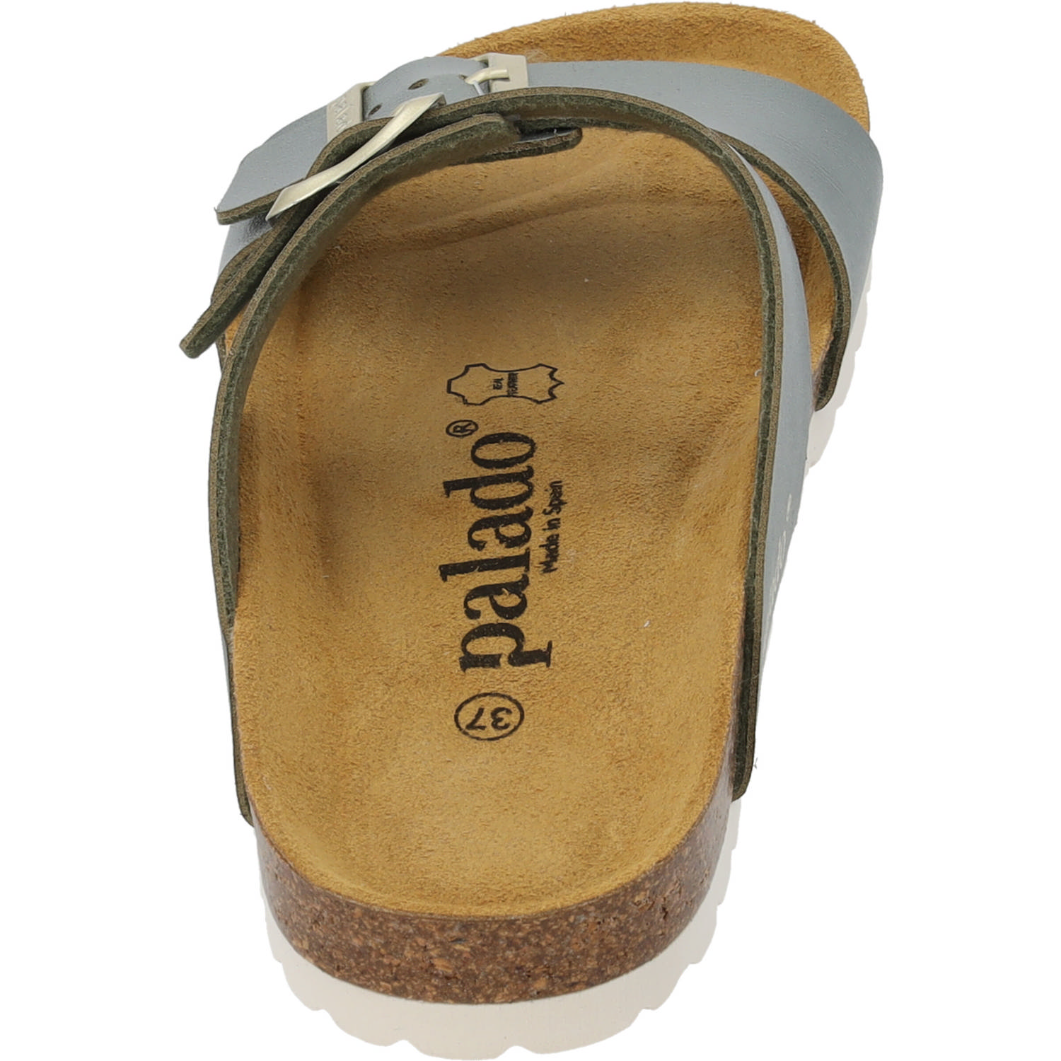 Palado Samos PF, Pantoletten, Damen, Olive Metallic