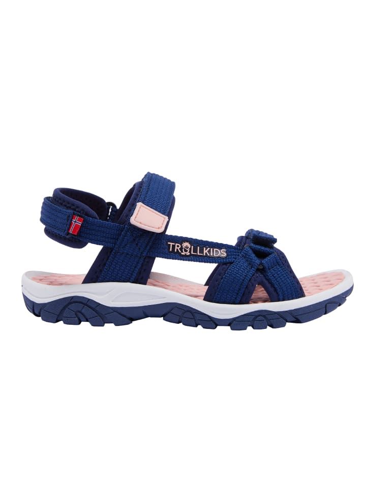 Trollkids Sandalen Oslofjord in lotus blue/dahlia günstig kaufen