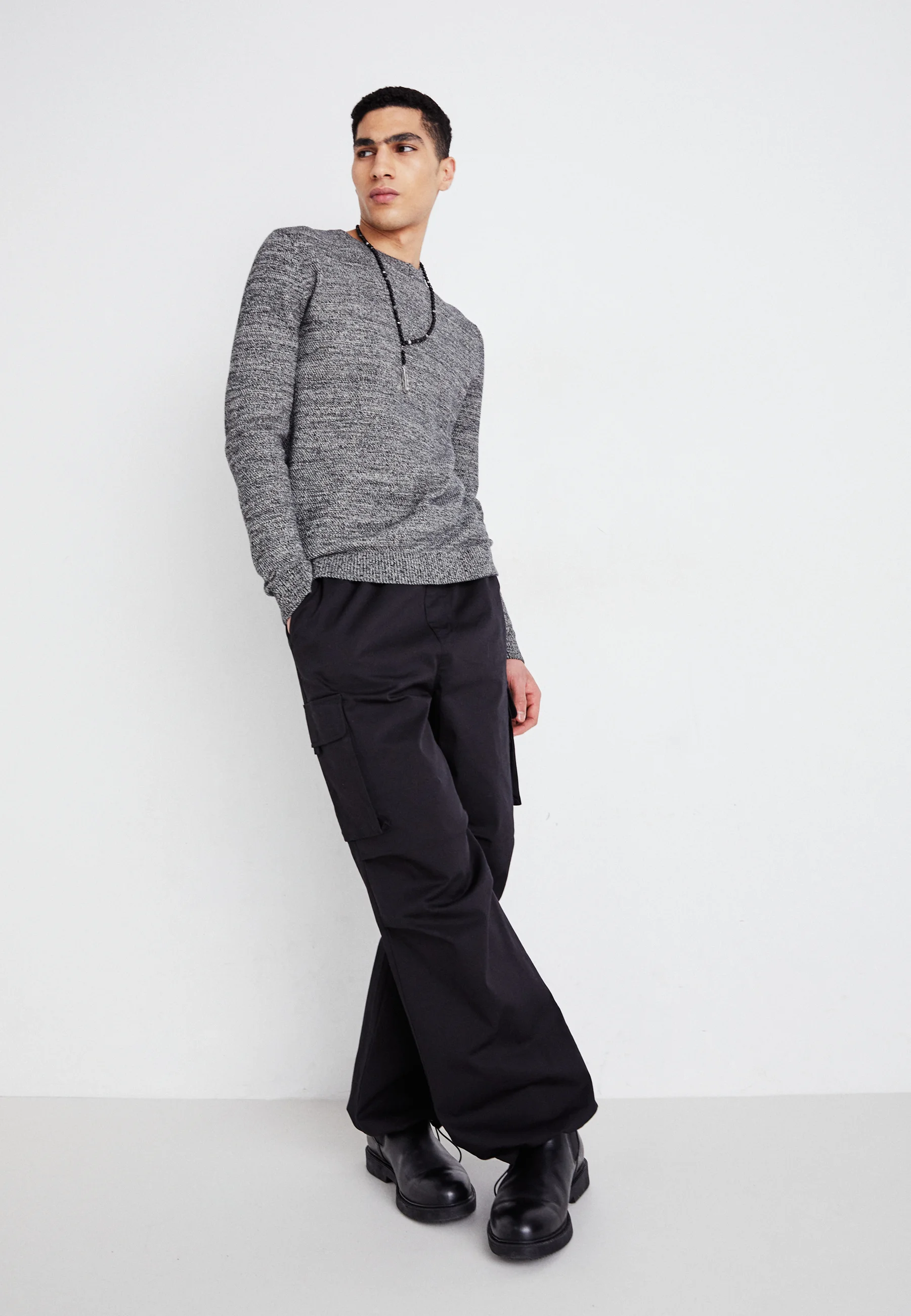 Suéter SLHMAX STRUCTURE CREW NECK de Selected Homme
