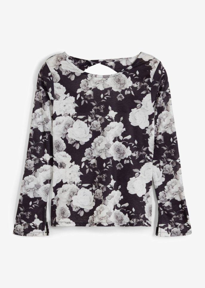 Langarmshirt mit Cut-Out