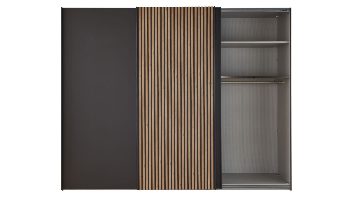 Schwebetürenschrank Denver Graphit