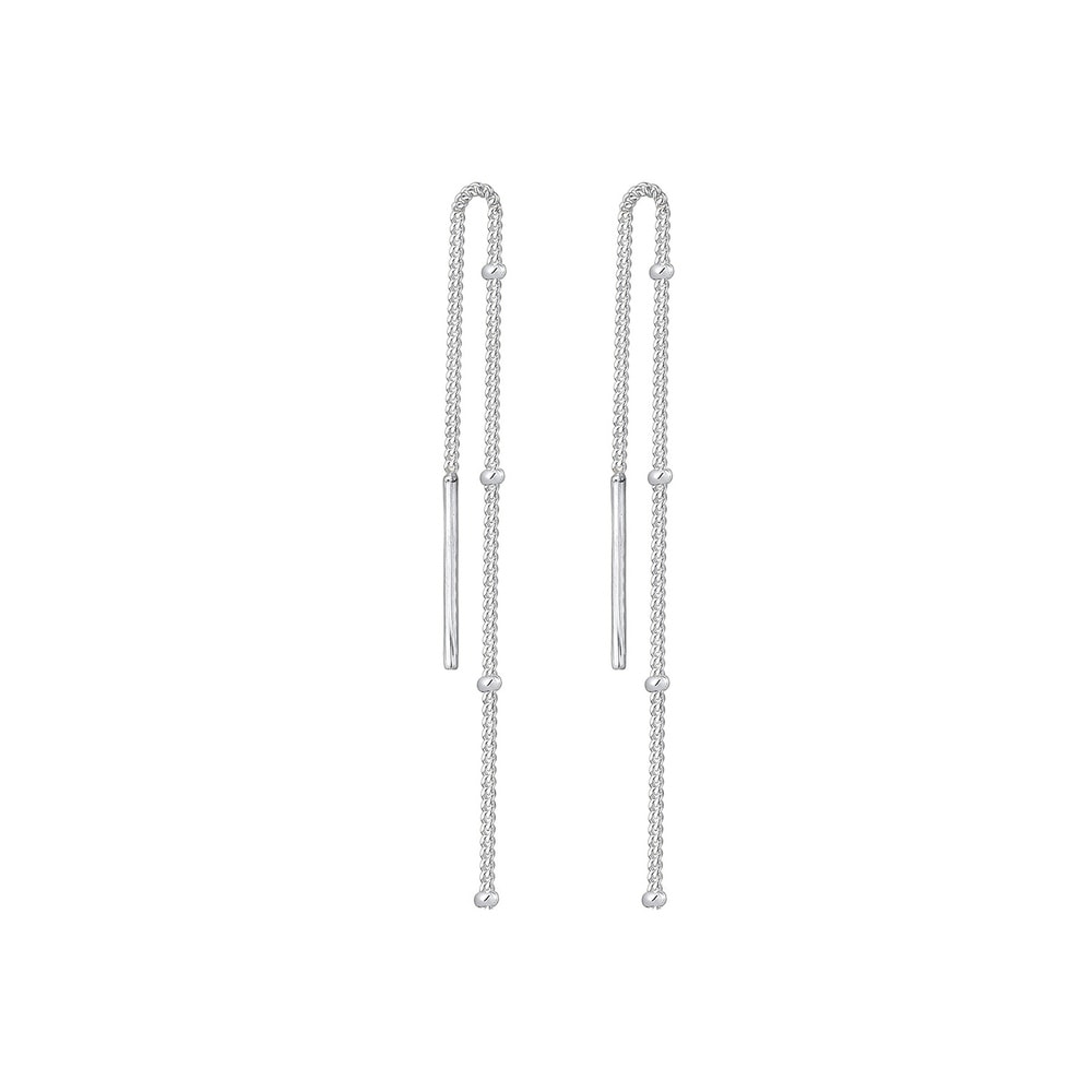 Elli Elli Boucles d'Oreilles Pendentif femme boule à tirer élégant en argent sterling  Boucles d'oreilles