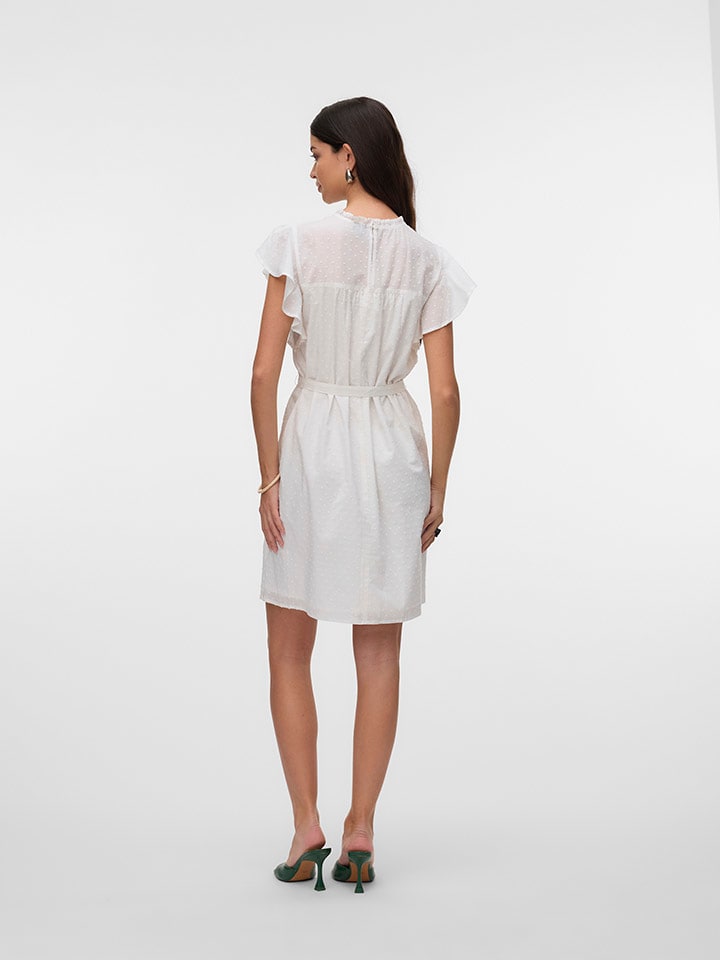 Vero Moda Kleid in Weiß günstig kaufen