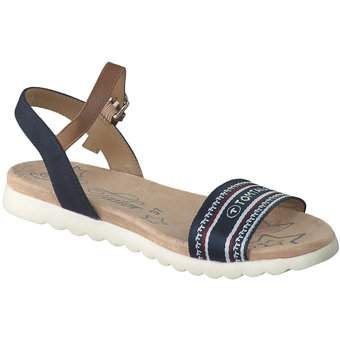 Tom Tailor Sandale in blau