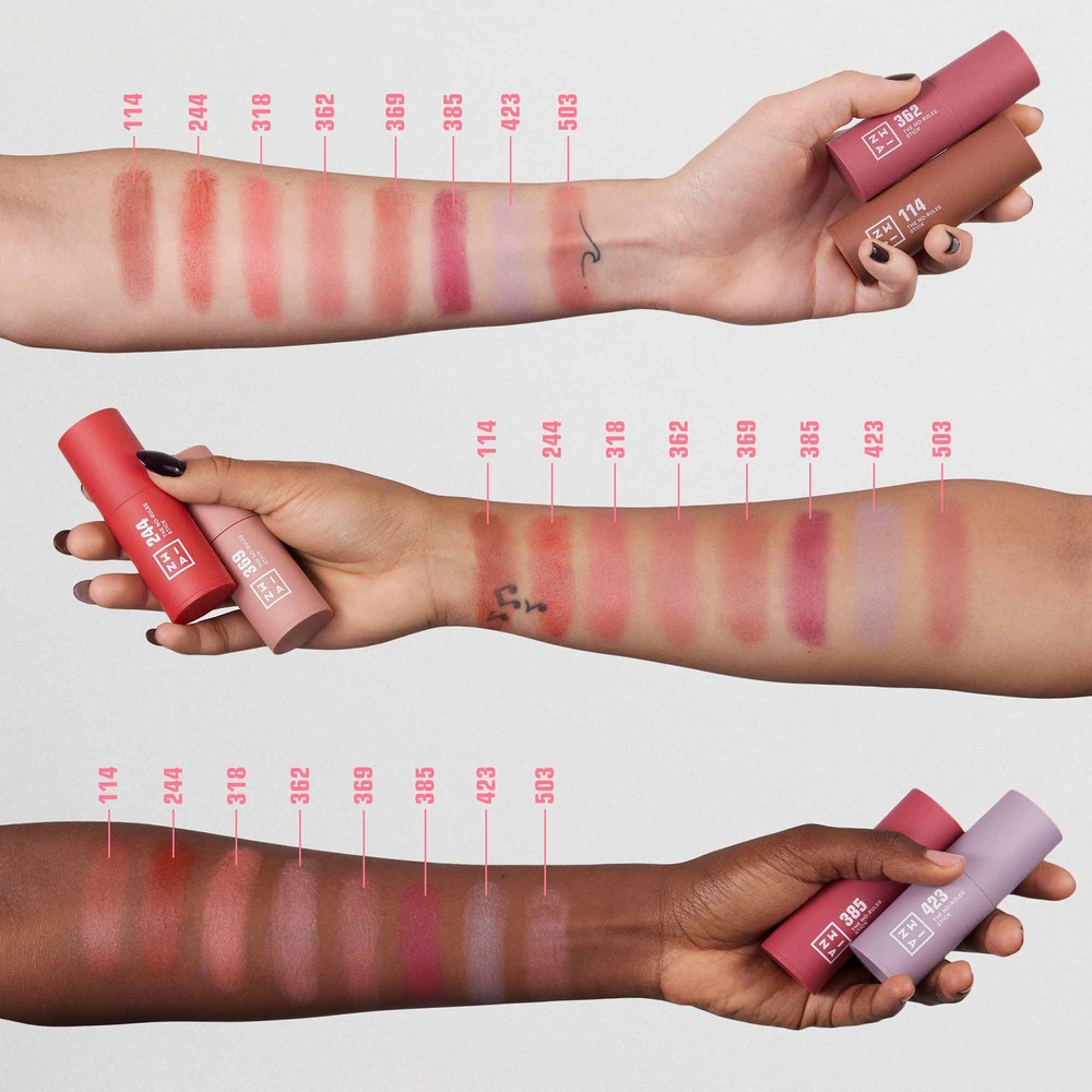3ina THE NO-RULES STICK 244 Blush