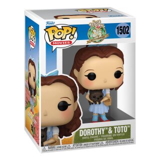 Der Zauberer von Oz POP & Buddy! Movies Vinyl Figur - Dorothy w/Toto